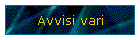 Avvisi vari