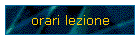 orari lezione